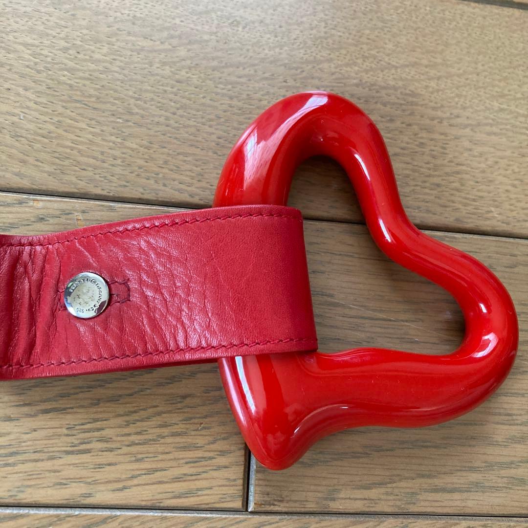 20日までタイムセール　ティファニーハートベルト未使用品