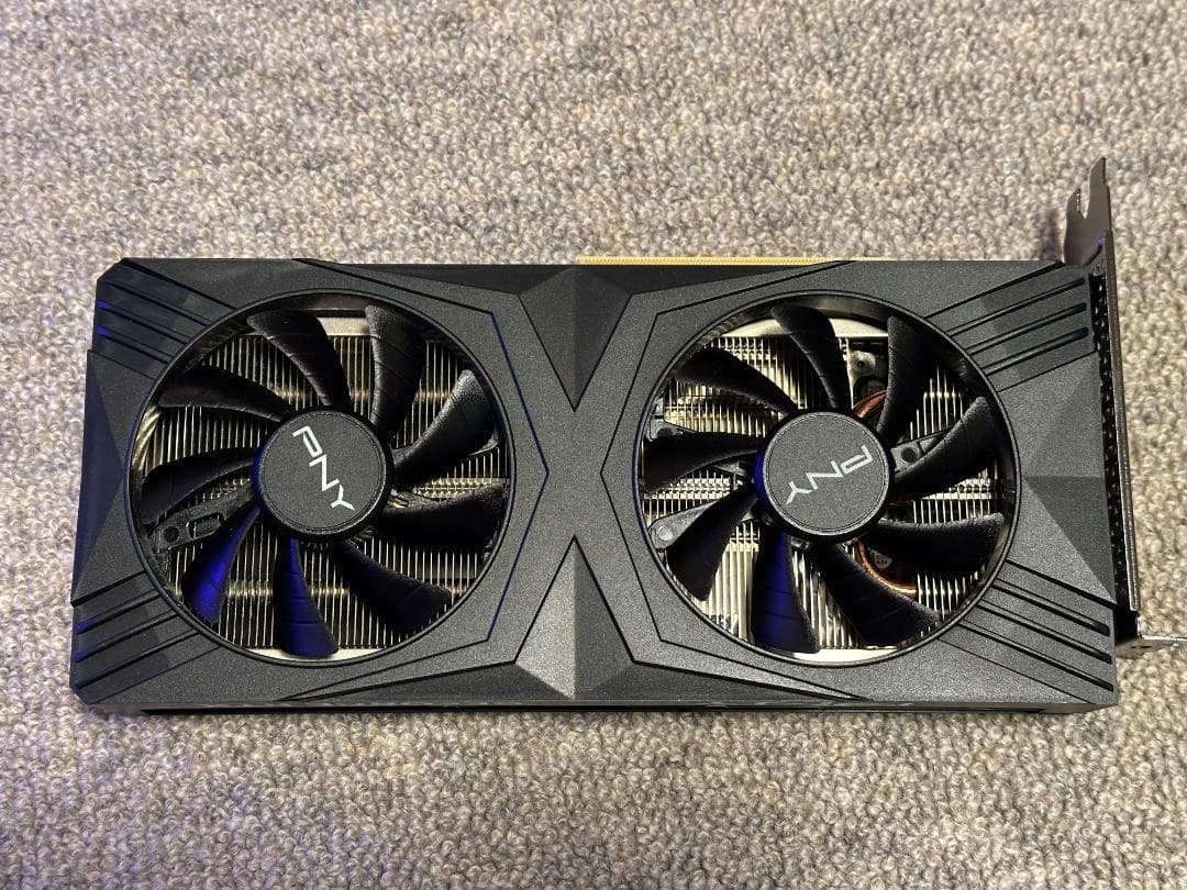 グラフィックボード・グラボ・ビデオカード PNY GeForce RTX4070 VERTO DUAL FAN