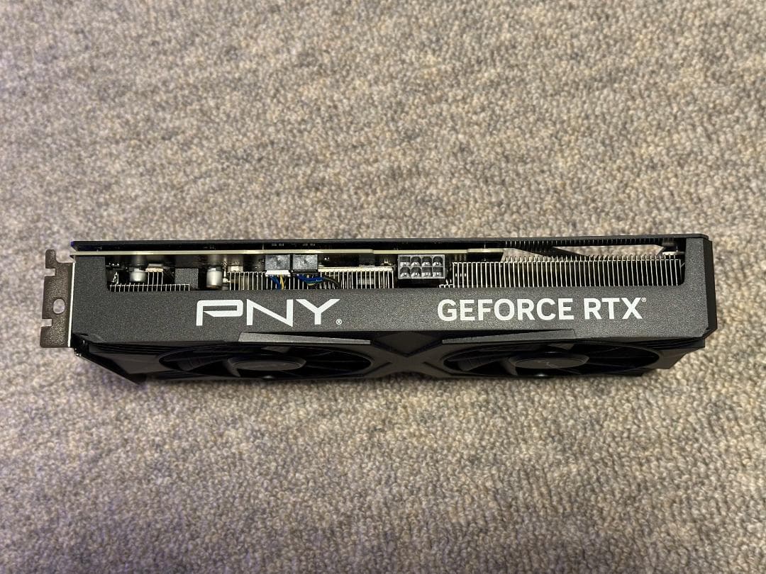グラフィックボード・グラボ・ビデオカード PNY GeForce RTX4070 VERTO DUAL FAN