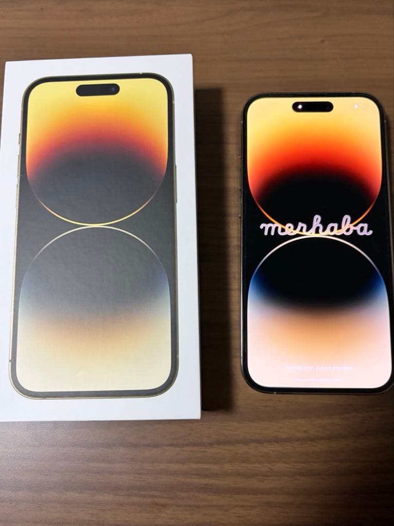 iPhone14pro 本体　256GB ゴールド