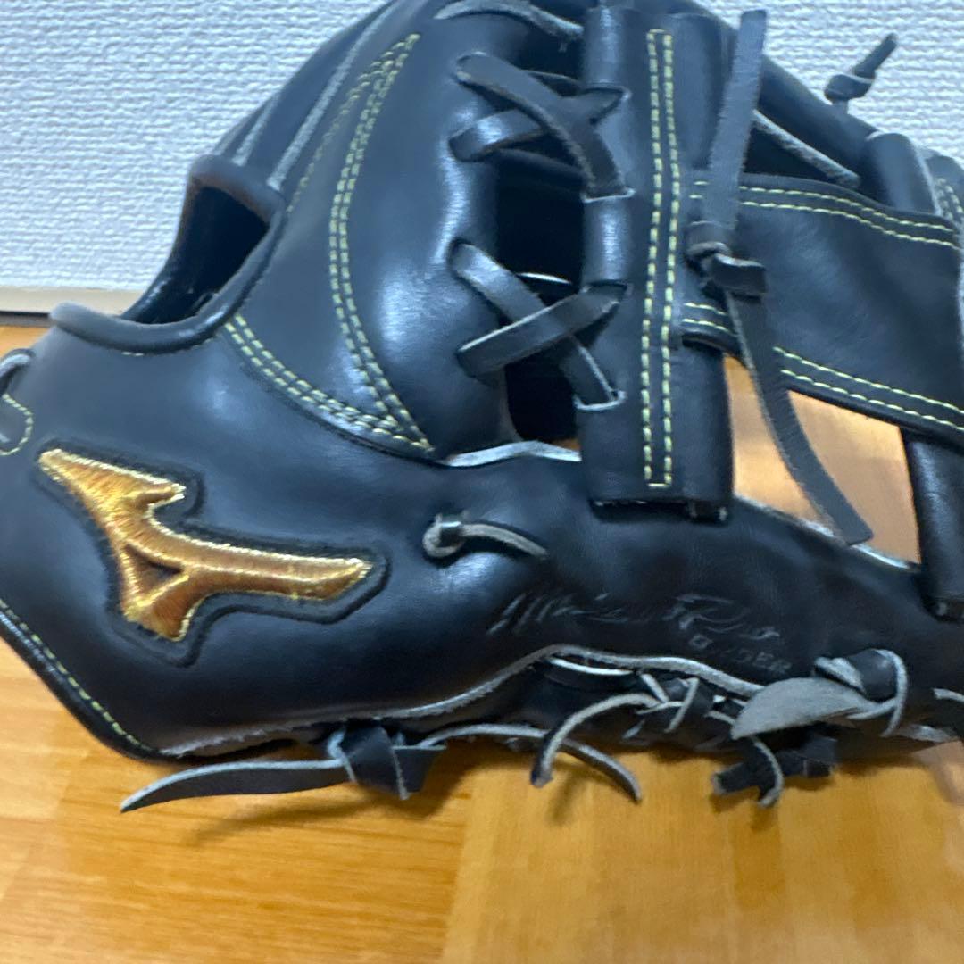 値下げしましたミズノプロ硬式野球グローブ 黒