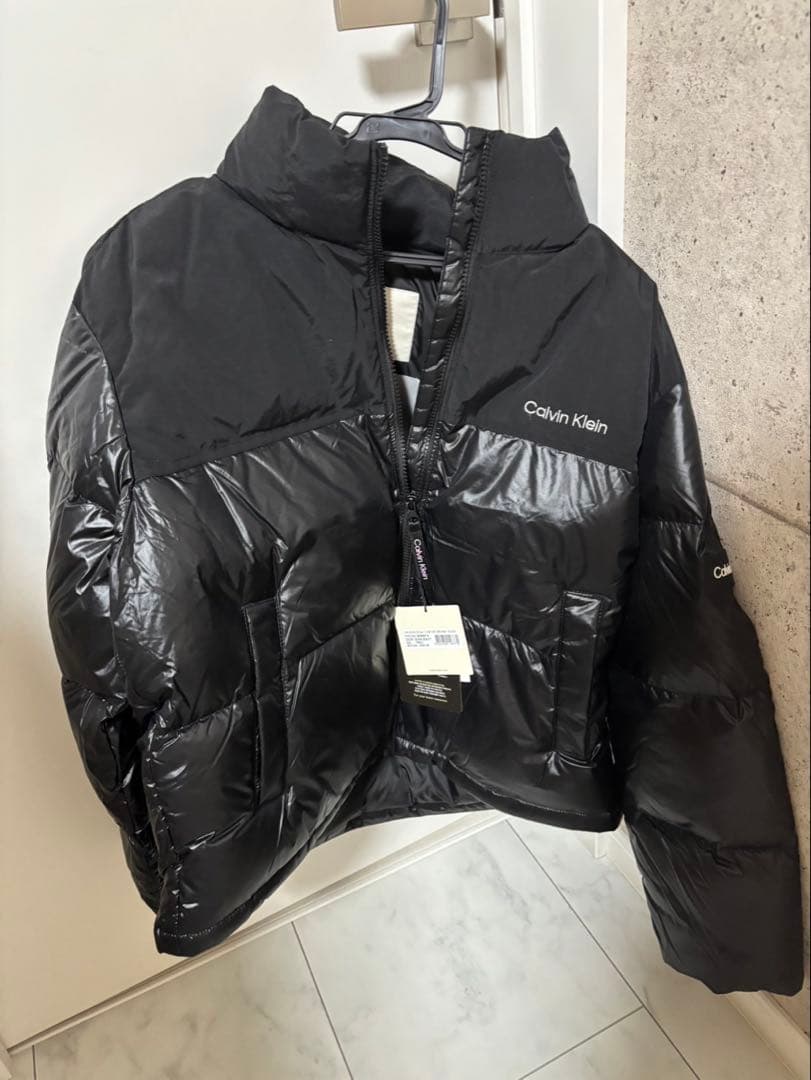   カルバンクライン ダウン ブラック 黒 Lサイズ