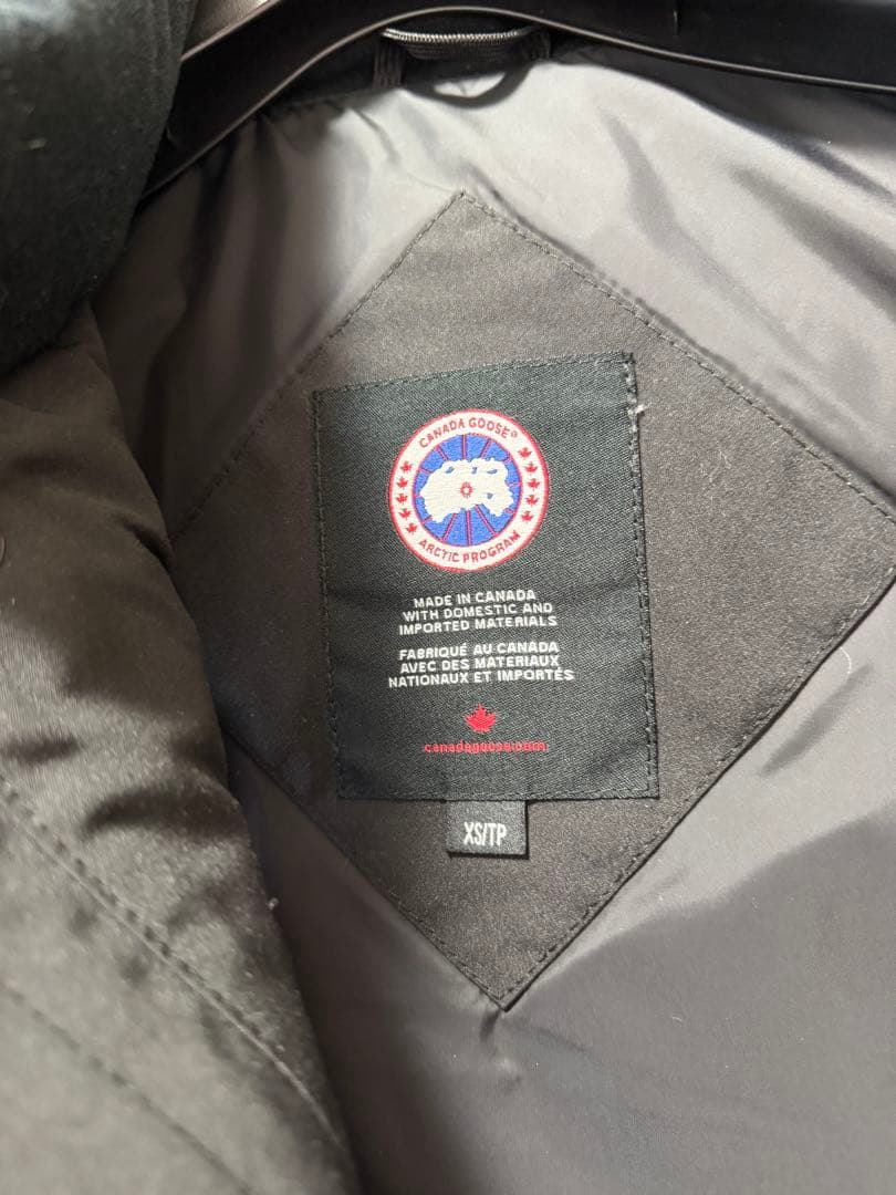   カナダグース ダウンベスト XS ブラック