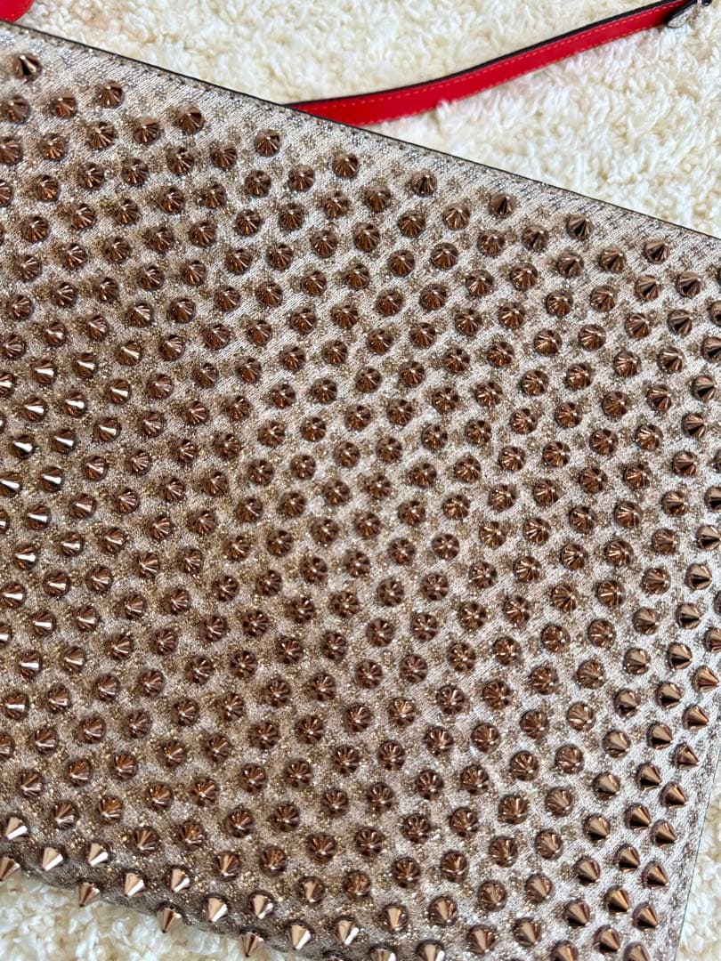 【美品】　Christian Louboutin ショルダークラッチバッグ