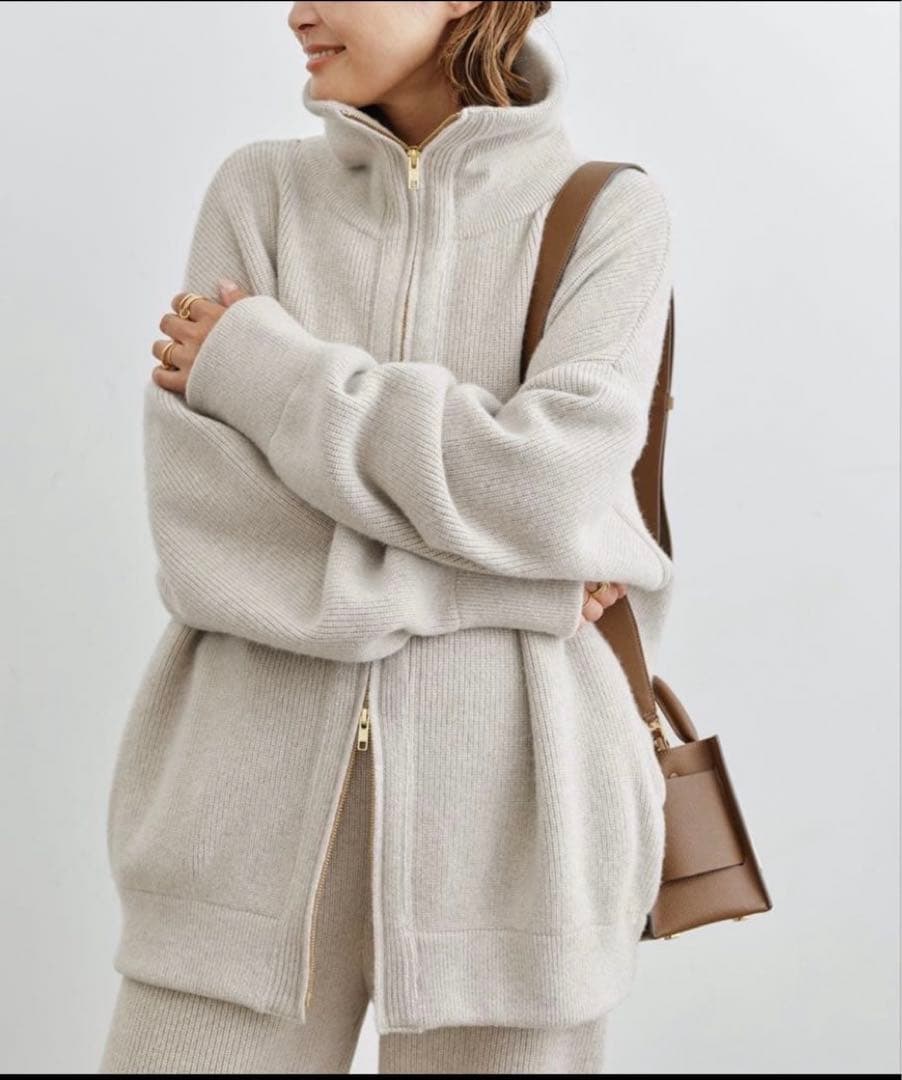 Deuxieme Classe *OLBIA ロングジップ ブルゾン