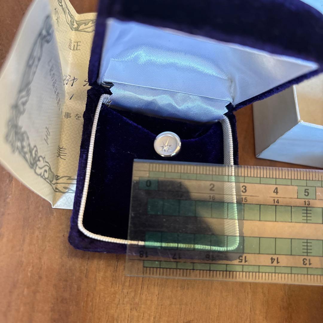 WGK14 ネクタイピン 保証書付き