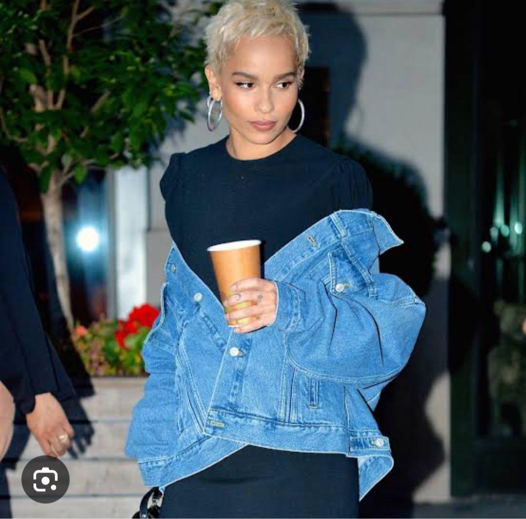 【試着のみ】BALENCIAGAスイングデニムジャケット36