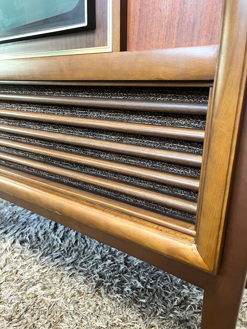 [送料無料　希少品] ナショナル　高級家具テレビ　TC-96W