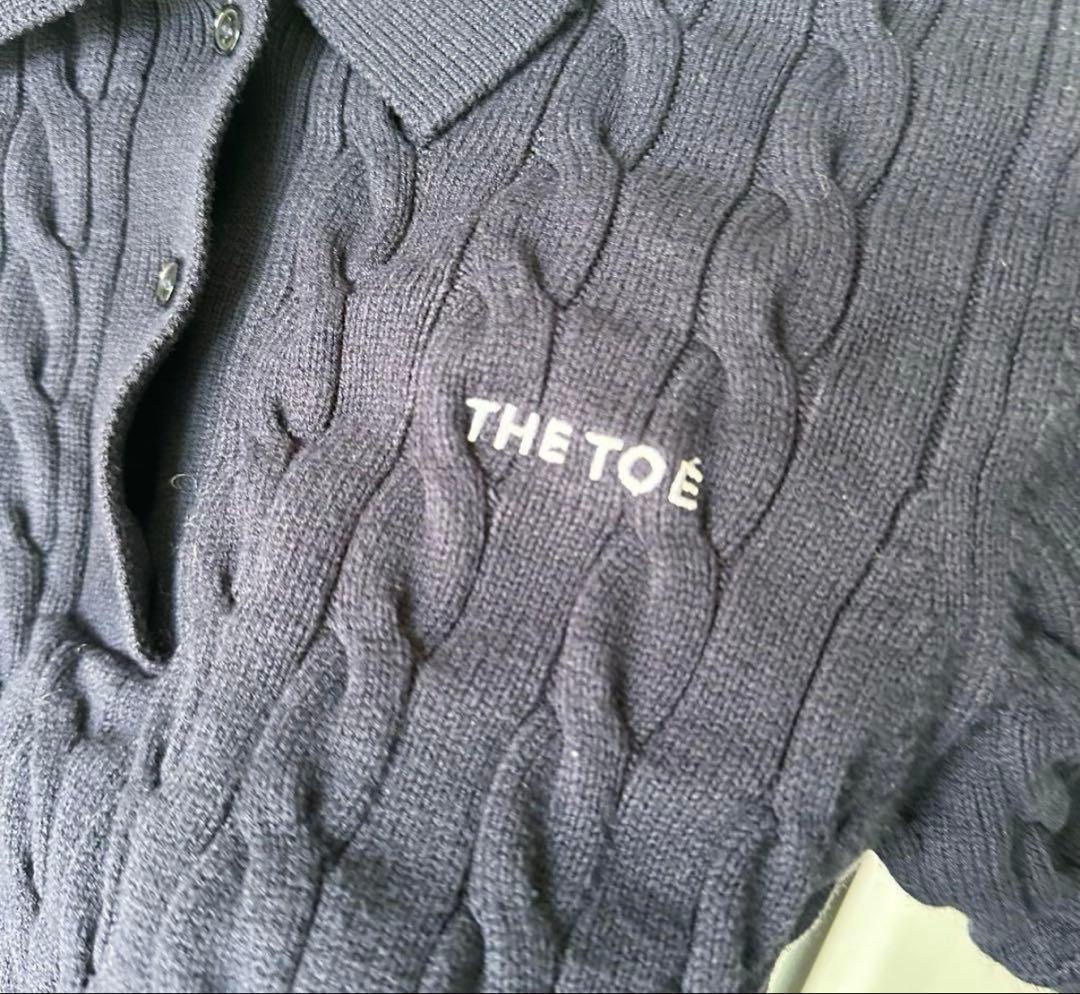 完売 The toe HERALD SHORT SLEEVE POLO KNIT