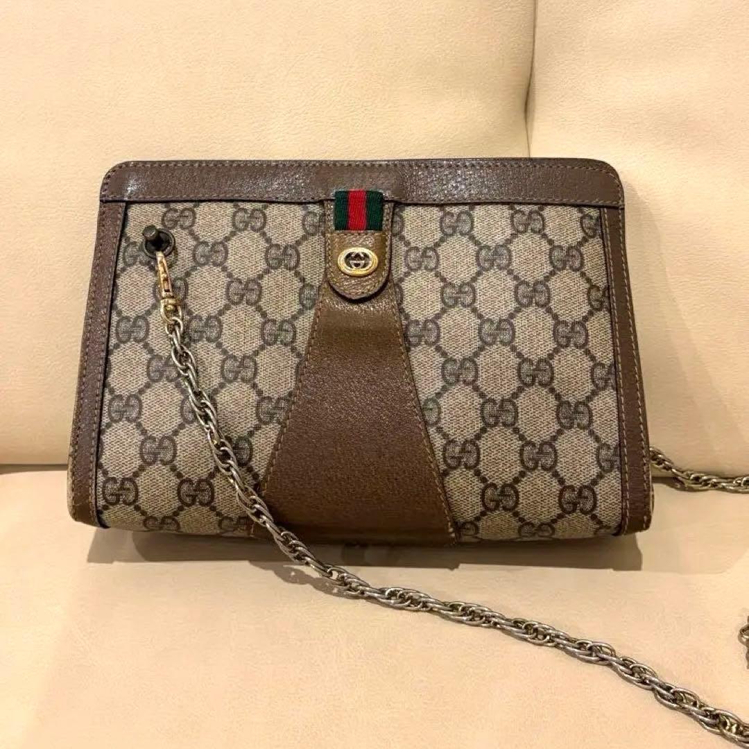 オールドグッチ ショルダーバッグ ヴィンテージ GUCCI