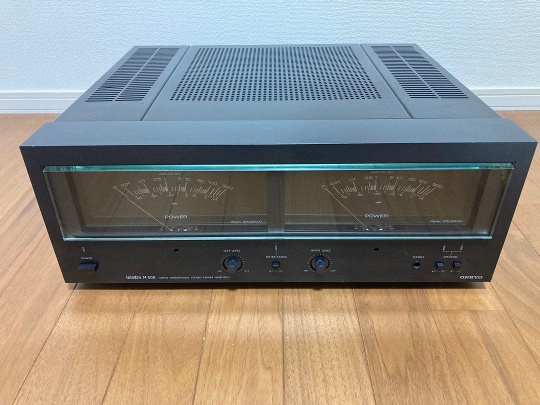 『美品』Onkyo M-506 パワーアンプ