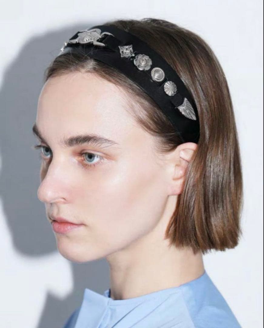 TOGA TOO Leather headband 2 カチューシャ