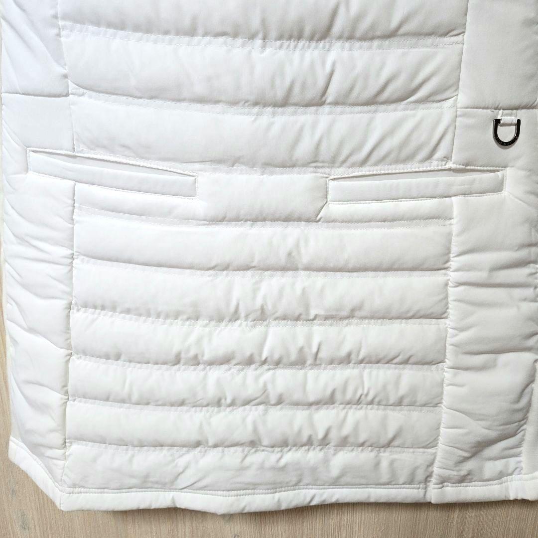 アンパスィ　新品未使用中綿ロングベスト白