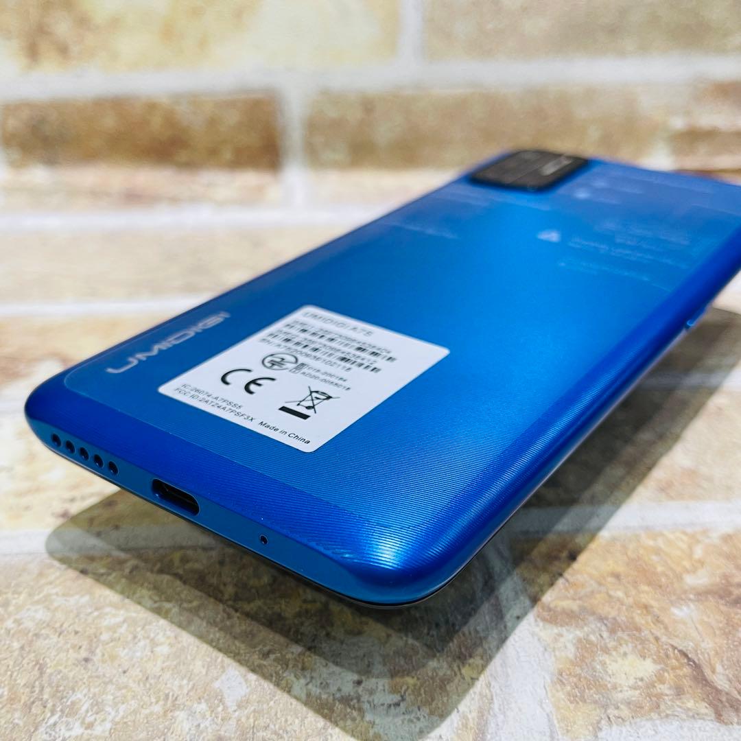 SIMフリー UMIDIGI A7S 32GB スカイブルー 電池良好