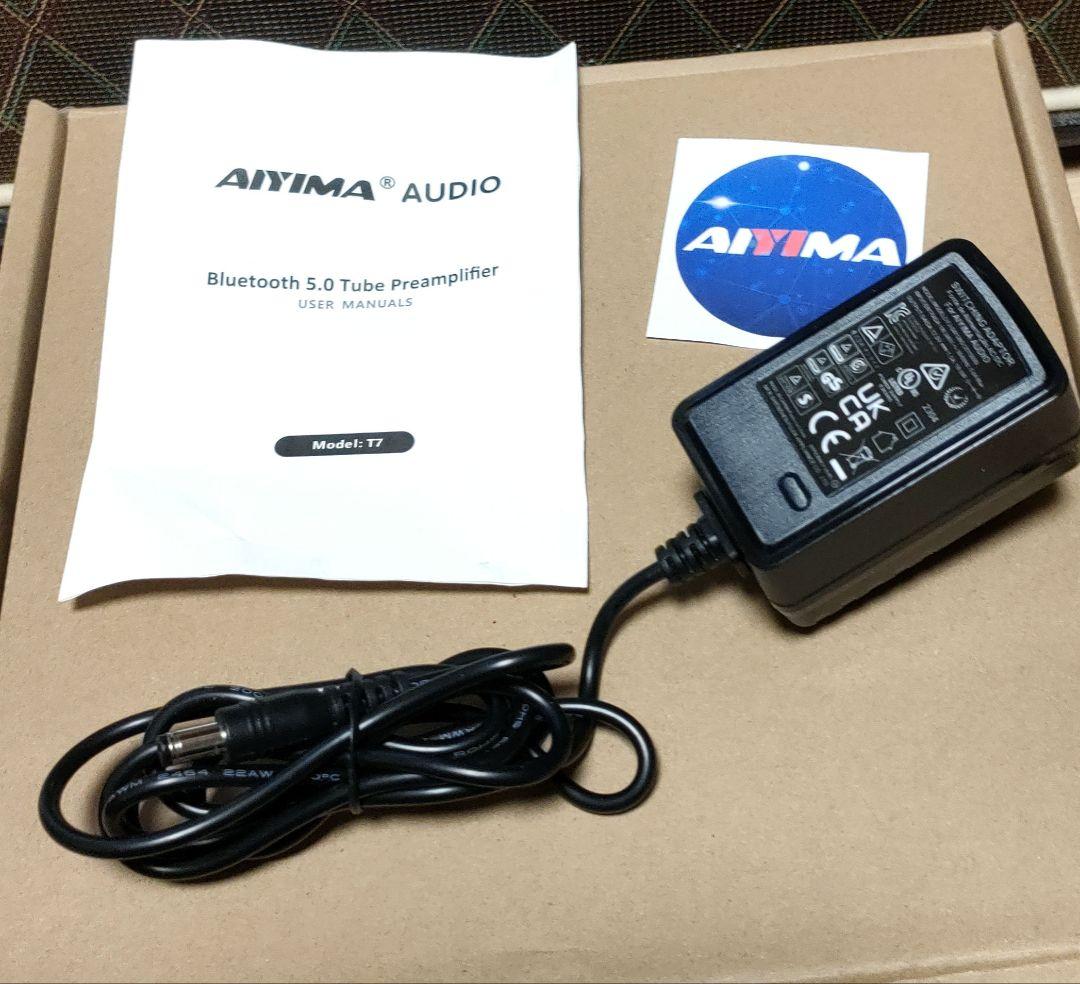 AIYIMA T7 Bluetooth 真空管プリアンプ OPA627搭載！