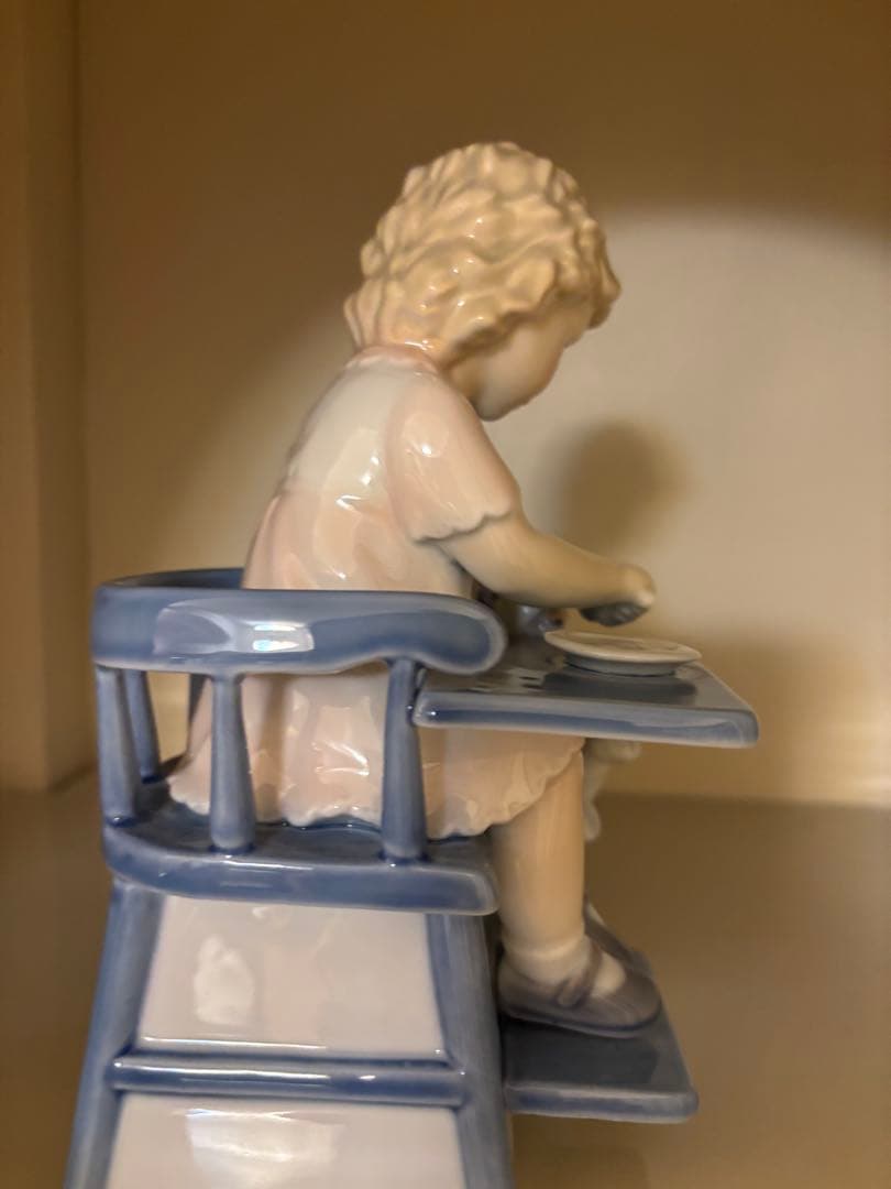 ロイヤルコペンハーゲン☆少女と犬☆新品同様