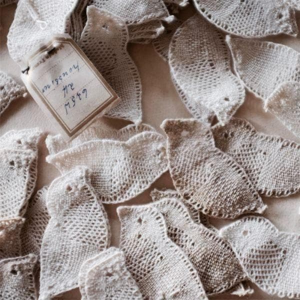 ゆう　小鳥のレース１セット　蝉のレース６m