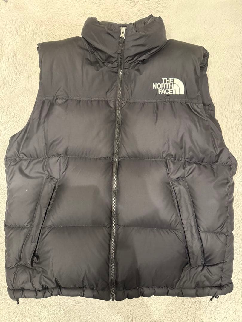 【美品】THE NORTH FACEヌプシダウンベスト Lサイズ　ノースフェイス