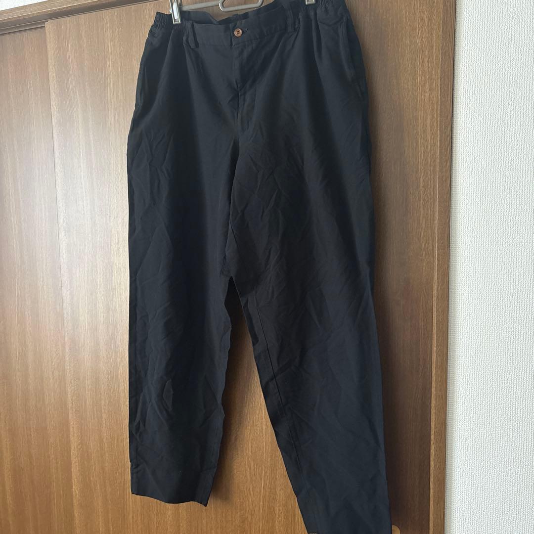 comme des garcons homme deux ポリ縮 スラックス