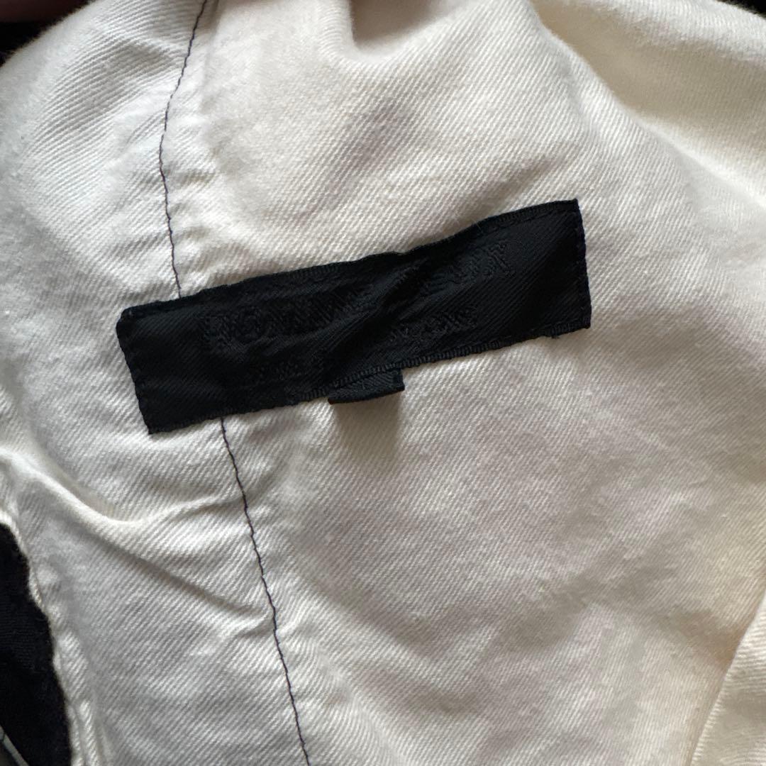 comme des garcons homme deux ポリ縮 スラックス