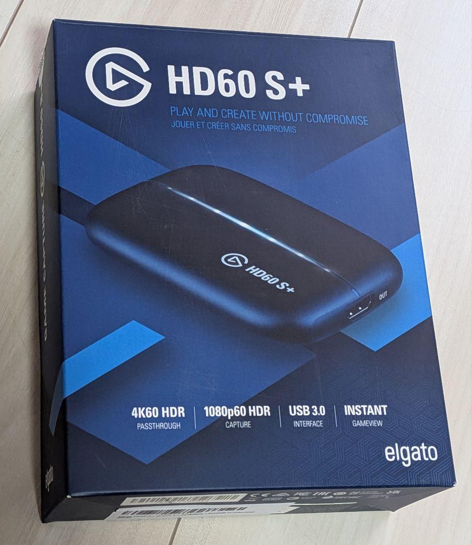 Elgato HD60S+ キャプチャーボード ケーブル・箱付き