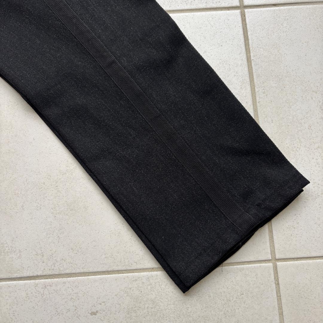 50sビンテージ ブラックウィップコード ウールワークパンツ フリスコパンツ