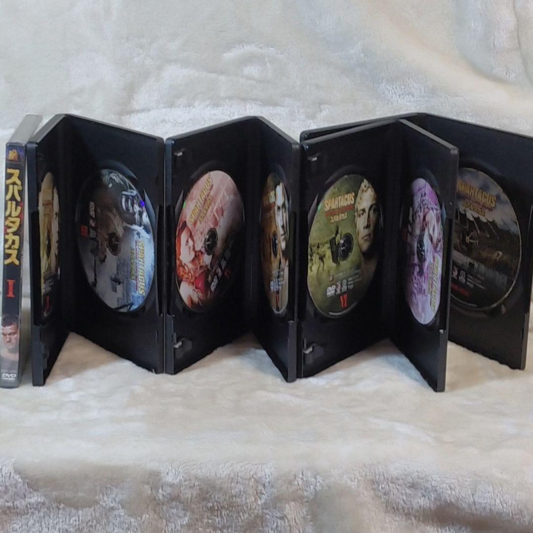 DVD スパルタカス序章+シーズン1～3（シーズン３はBlu-ray）セット