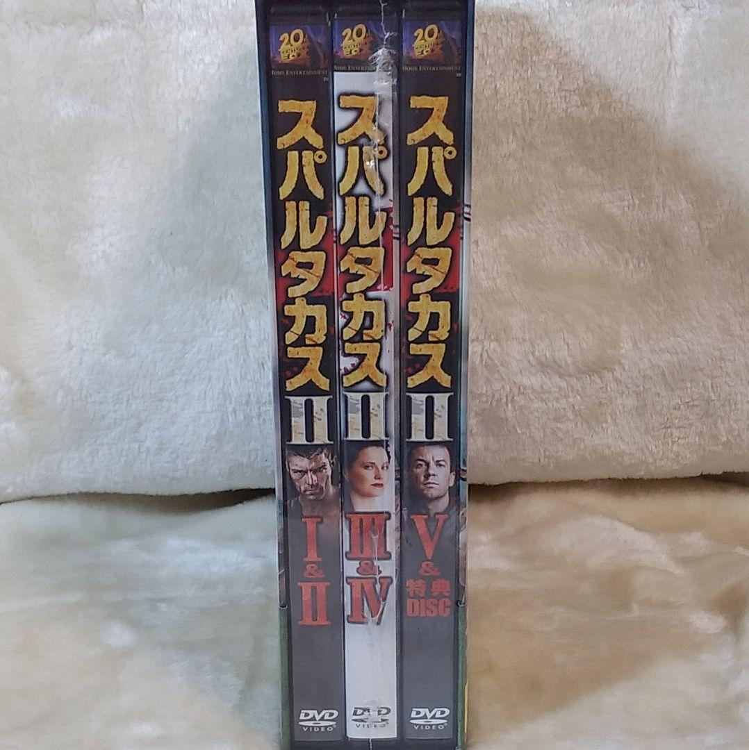 DVD スパルタカス序章+シーズン1～3（シーズン３はBlu-ray）セット