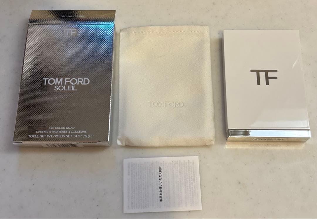 トムフォード　ソレイユアイカラークォード01SNシャレーミンク　1回使用のみ