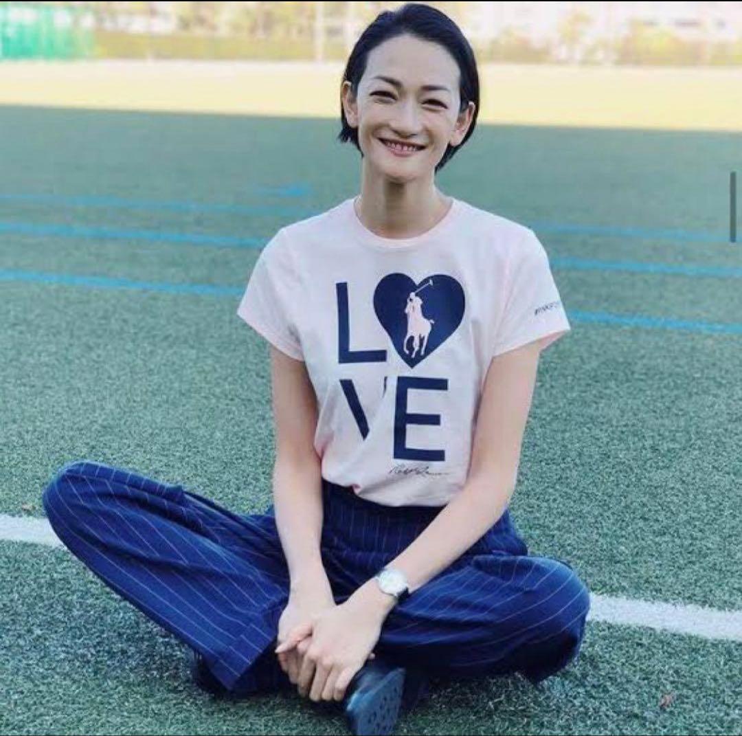 PINK PONY LOVE Tシャツ Mサイズ ピンク　ラルフローレン　ポロ