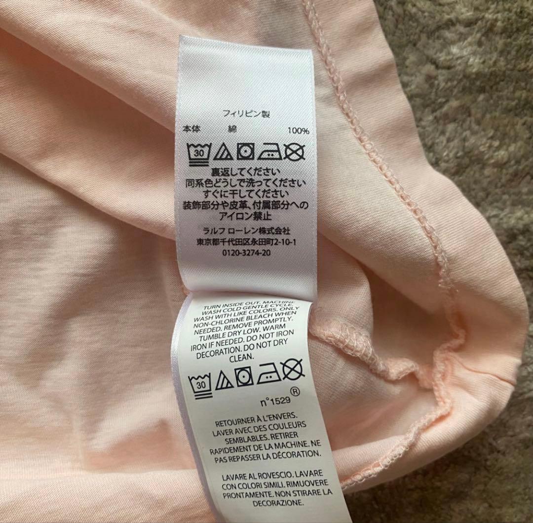 PINK PONY LOVE Tシャツ Mサイズ ピンク　ラルフローレン　ポロ