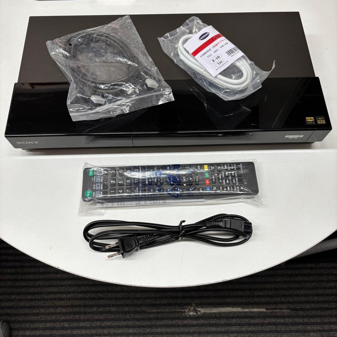 【完動・付属品フル】W録 ソニー BDレコ BDZ-FW500 ULTRA HD