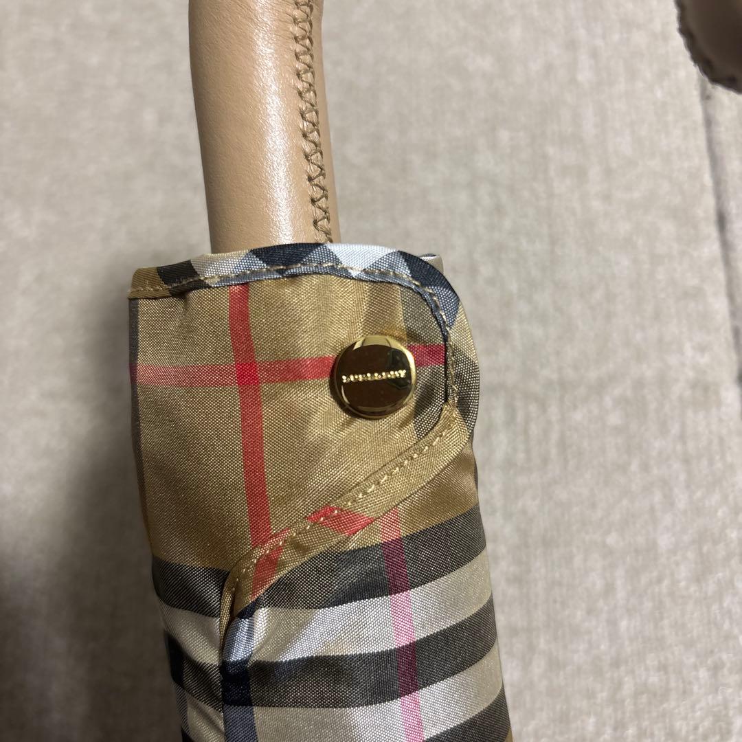 バーバリー　雨傘　折りたたみ傘　男女兼用