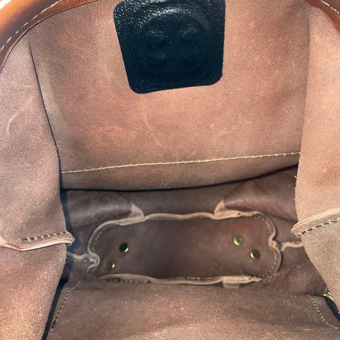 【美品】 HERZ ヘルツ わんぱくリュック レザー 本革