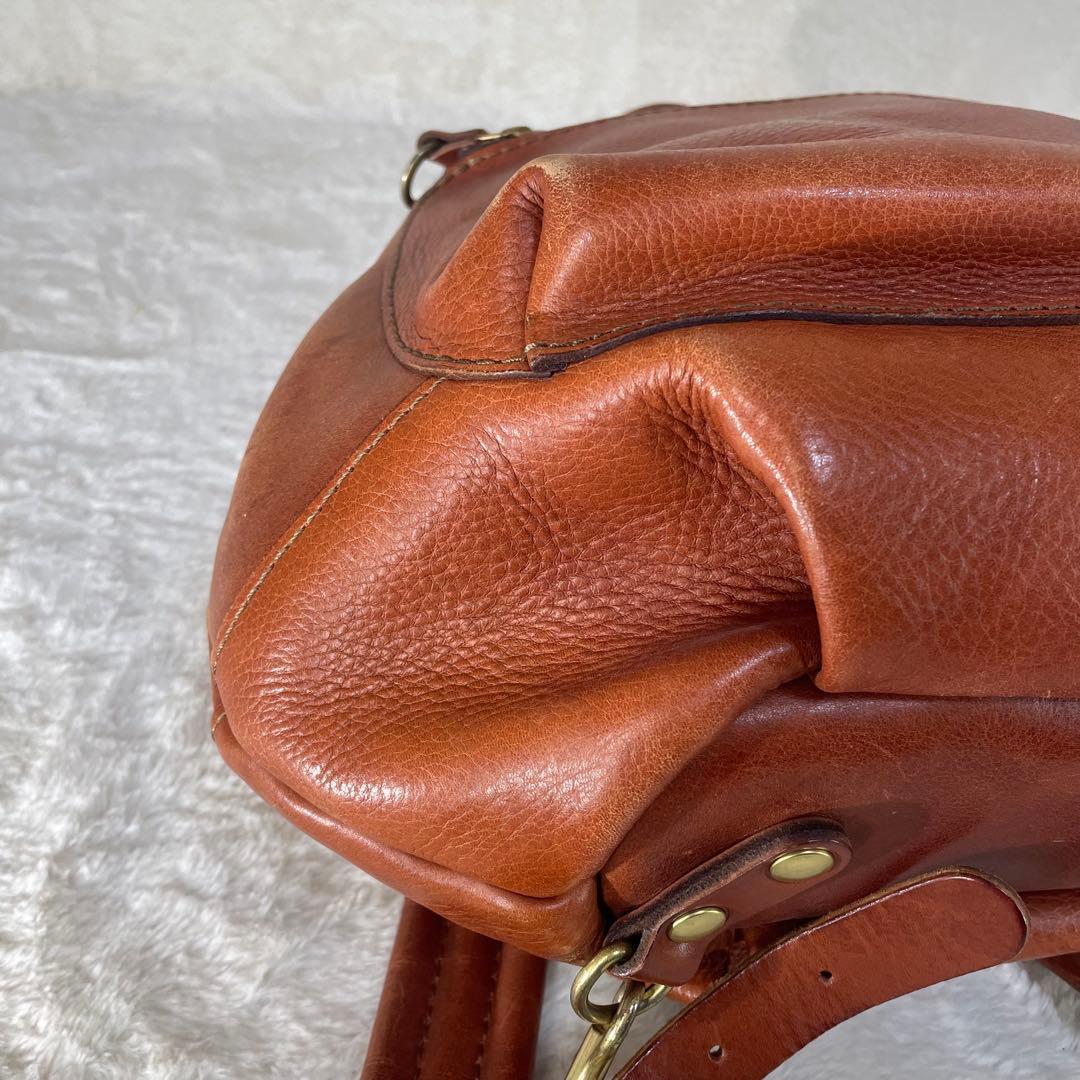 【美品】 HERZ ヘルツ わんぱくリュック レザー 本革