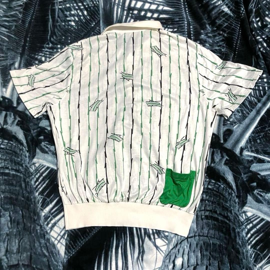 90s ビンテージ ディオール Christian Doir レトロ ポロシャツ