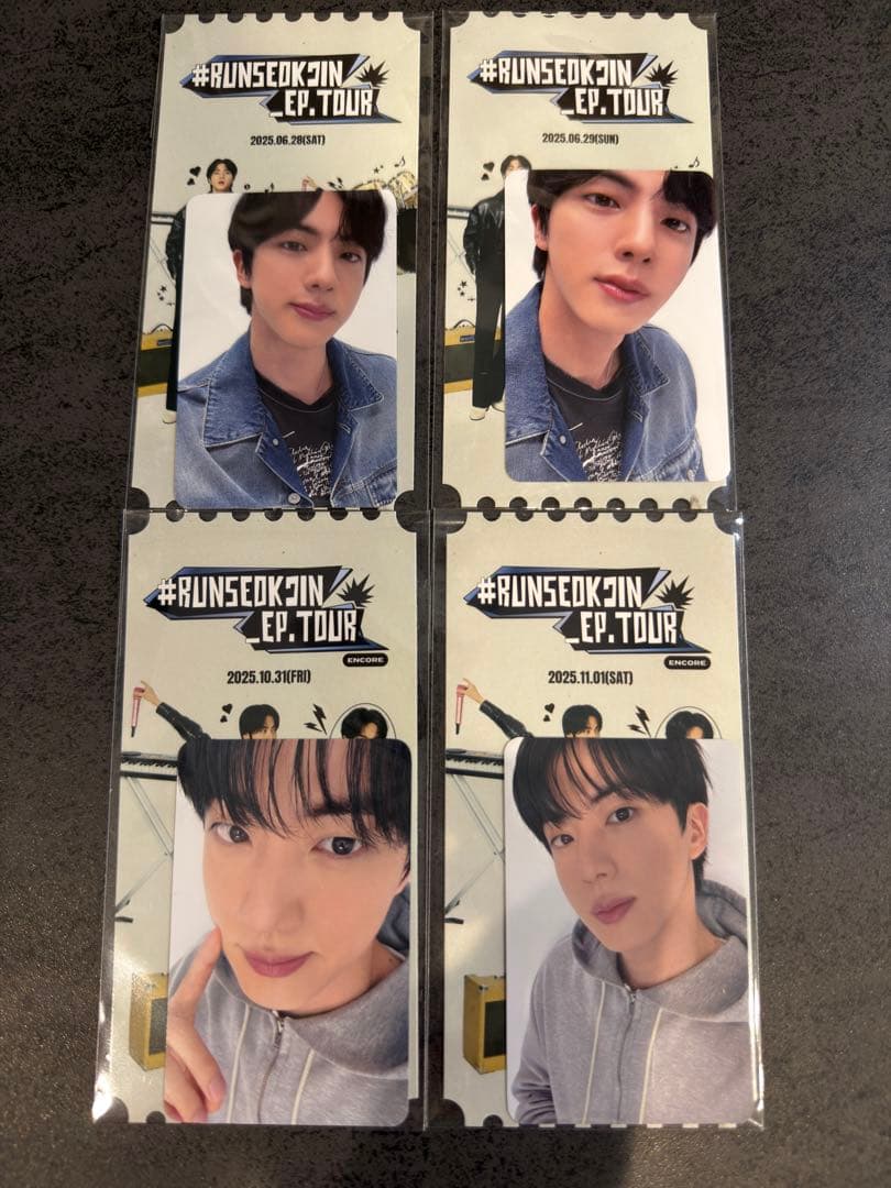 #RUNSEOKJIN_EP.TOUR コヤン&仁川ARMYZONE特典トレカ