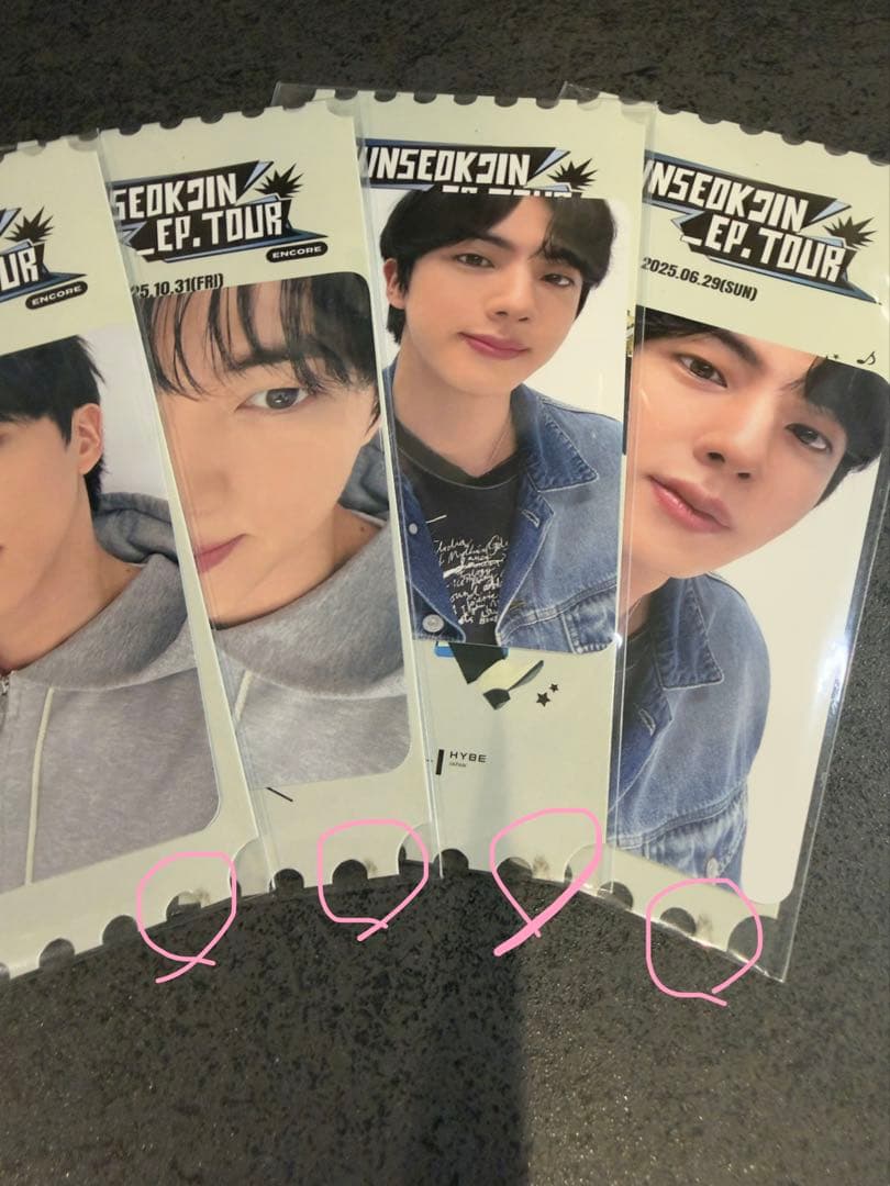 #RUNSEOKJIN_EP.TOUR コヤン&仁川ARMYZONE特典トレカ