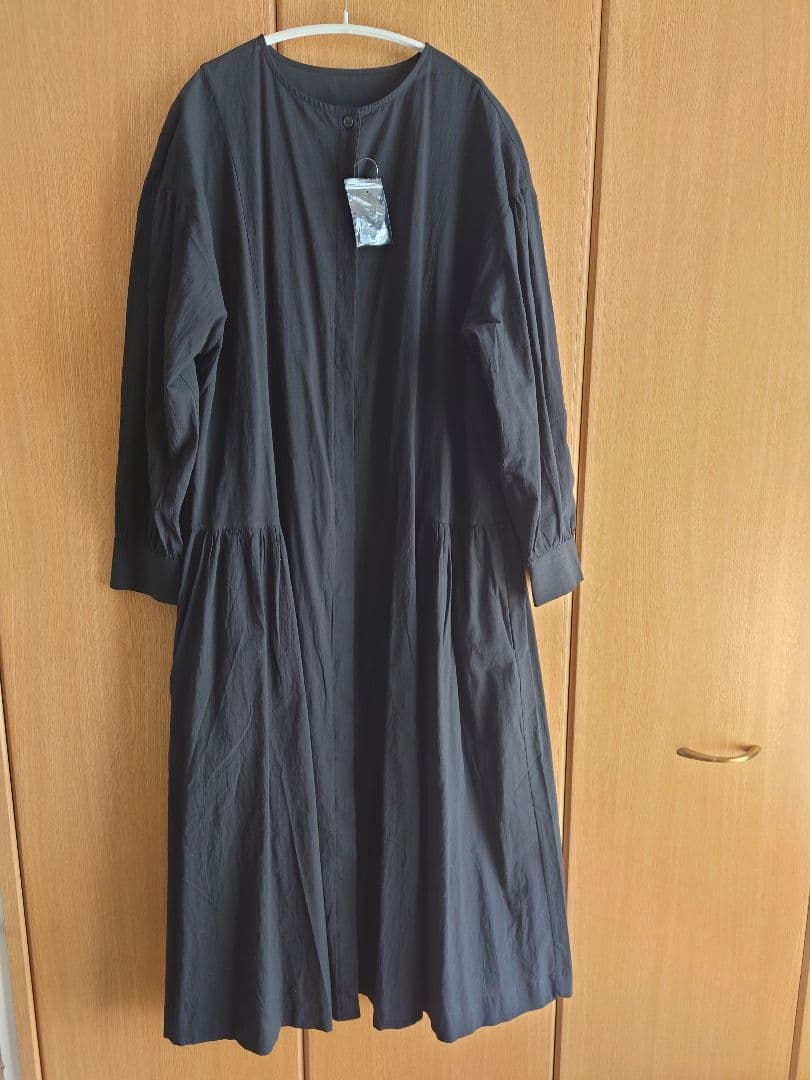 北欧暮らしの道具店　年中着たくなるサイドギャザーの2WAYワンピース