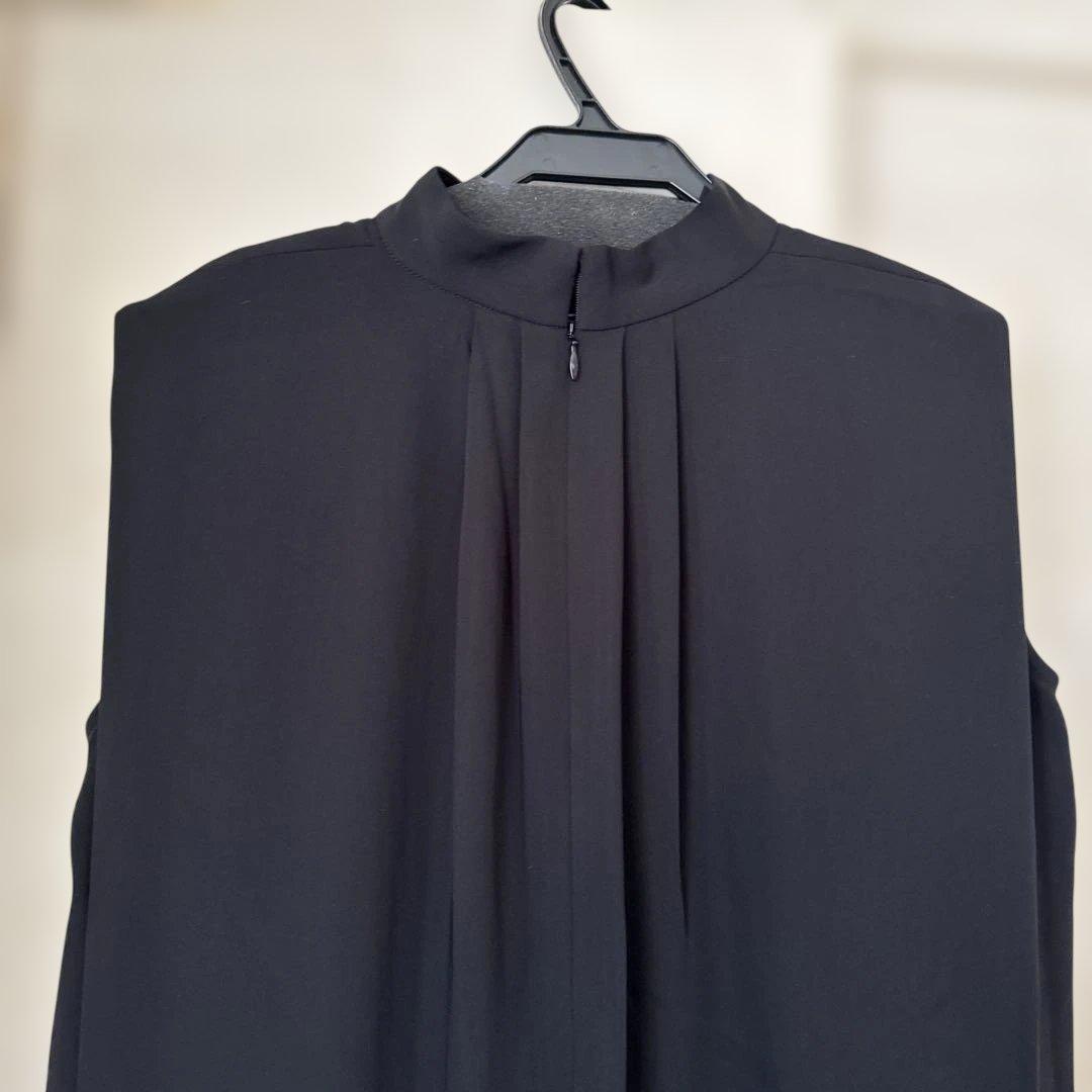 ヤマダヤ　Aga blackノースリーブ 黒 ロングワンピース