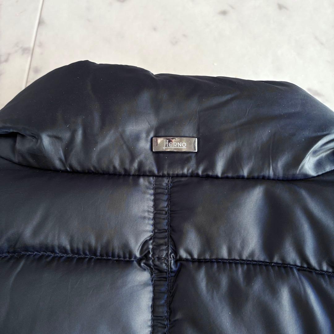 HERNO ヘルノ ダウンベスト ネイビー 48