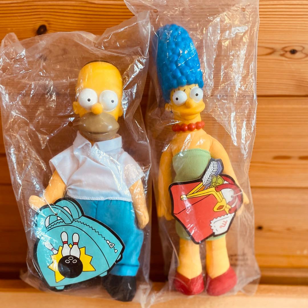シンプソンズ6体　バーガーキング1990年製 ※未開封品