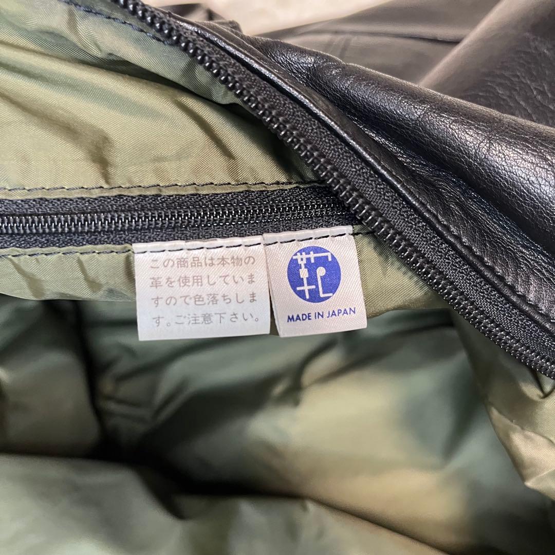 PORTER DONNEZ ボストンバッグ オールレザー 本革 大容量 ブラック