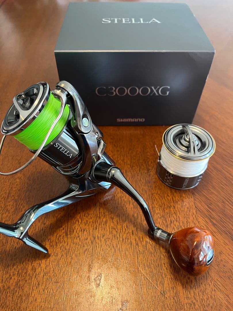 22ステラC3000XG ウォーターランドラウンドノブ/替スプール付き