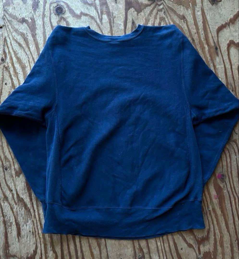 90s champion reverse weave 目無し ネイビー