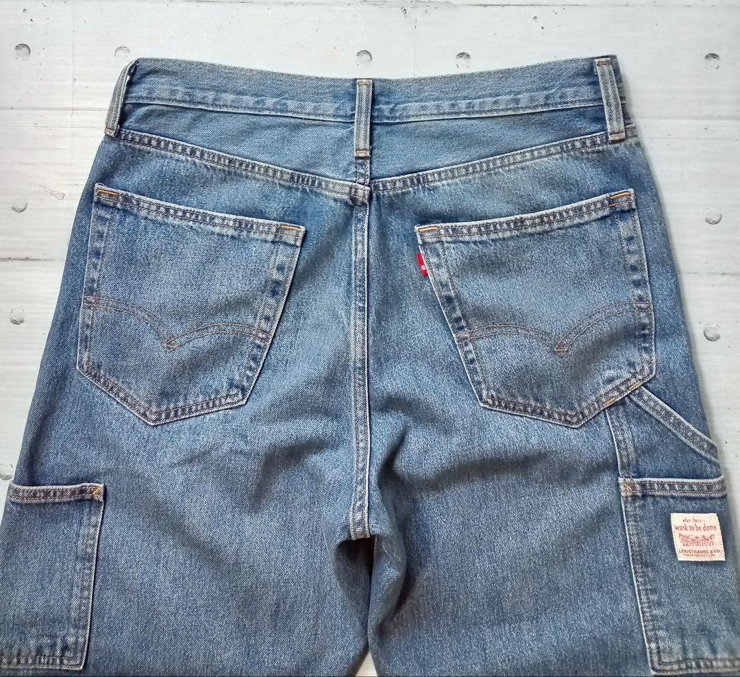 Levi's/リーバイス 568 ルーズストレート ダブルニー インディゴ