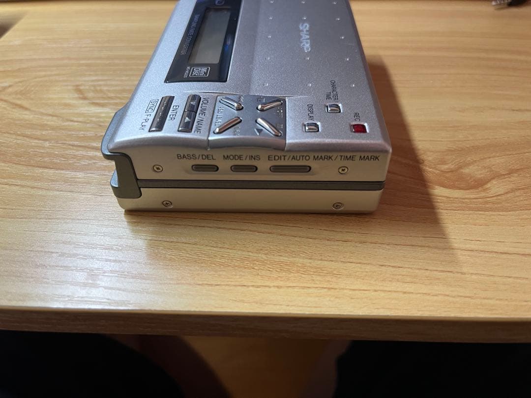 SHARP MD MS200 S ポータブルMDプレーヤー