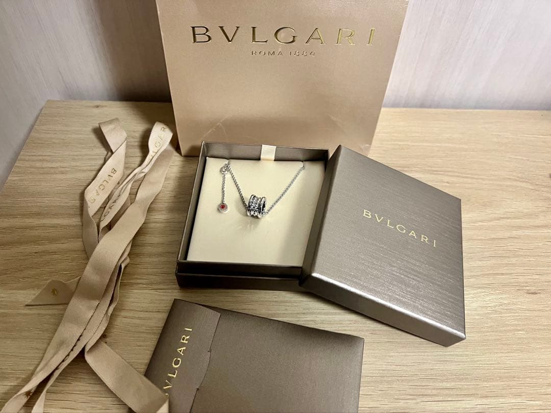 BVLGARI セーブ・ザ・チルドレン ネックレス シルバー 新品