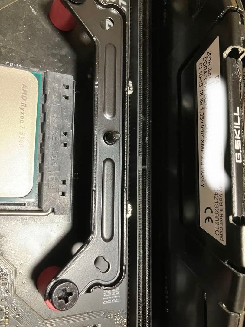 5800X X570S tomahawkWi-Fi メモリ クーラーセット