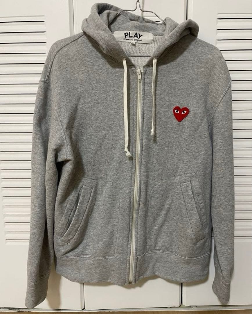PLAY COMME des GARCONS ジップパーカー Sサイズ
